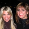 Dr. Robi with Jane Valez-Mitchell, author / reporter, at Nancy Grace's baby shower.