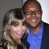 With Dr. Jeff Gardere at Lisa Bloom's Birthday Party
