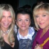 From left to right Dr. Robi, Helene and Nancy Grace at the One Week Premier Party