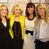 Dr. Robi with Amy Rosenblum, Joan Rivers & Melissa Rivers.